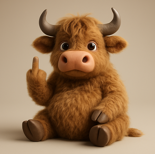 Funny Middle Finger Dog Plush Toy – The Perfect Gag Gift 🎁