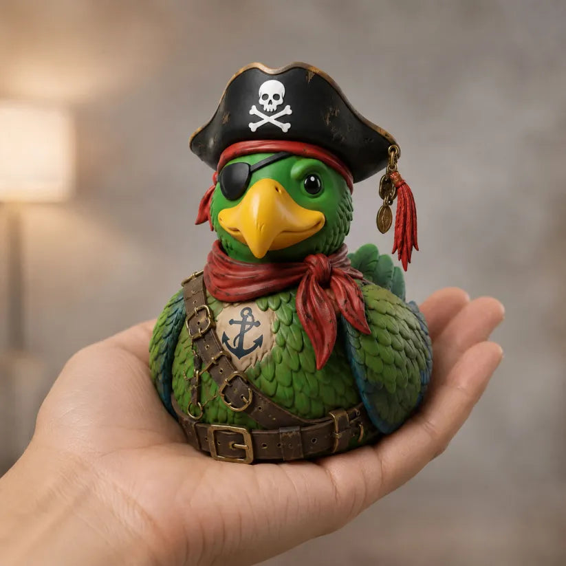 Pirate Parrot Collector Duck