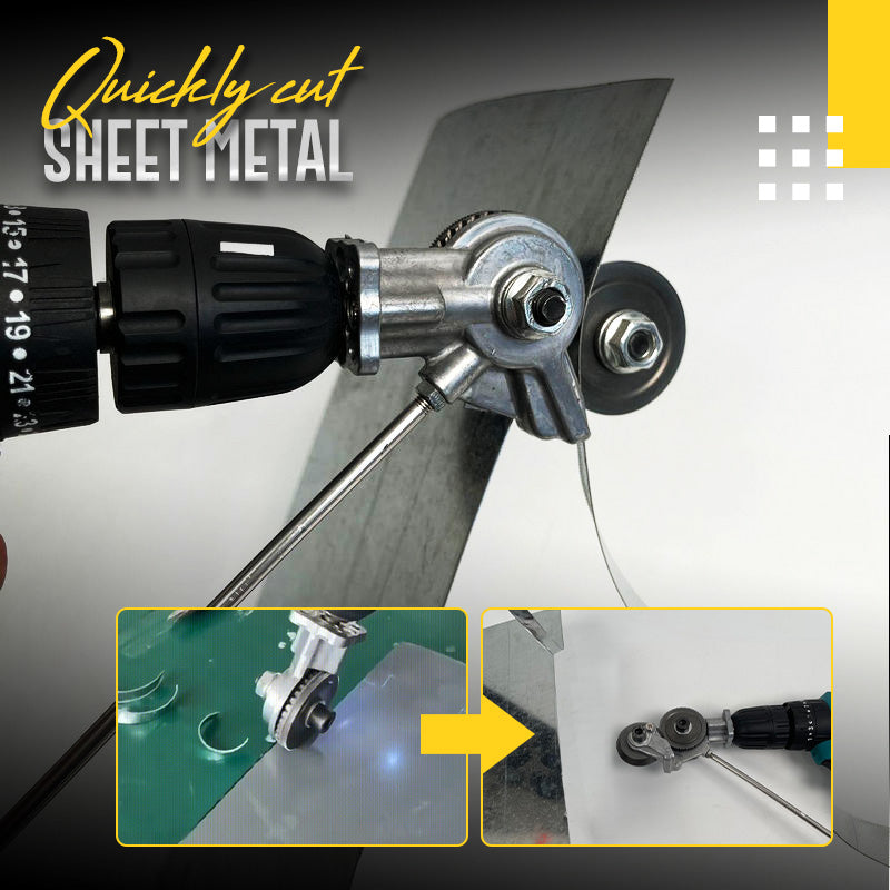 ๐ก๏ธโ๏ธ FLASH SALE: 50% OFF! ๐ฉ Electric Drill Plate Cutter โ Precise, Light, Safe Metal Gear Cutter for Daily Use โ๏ธโจ๐ฏ