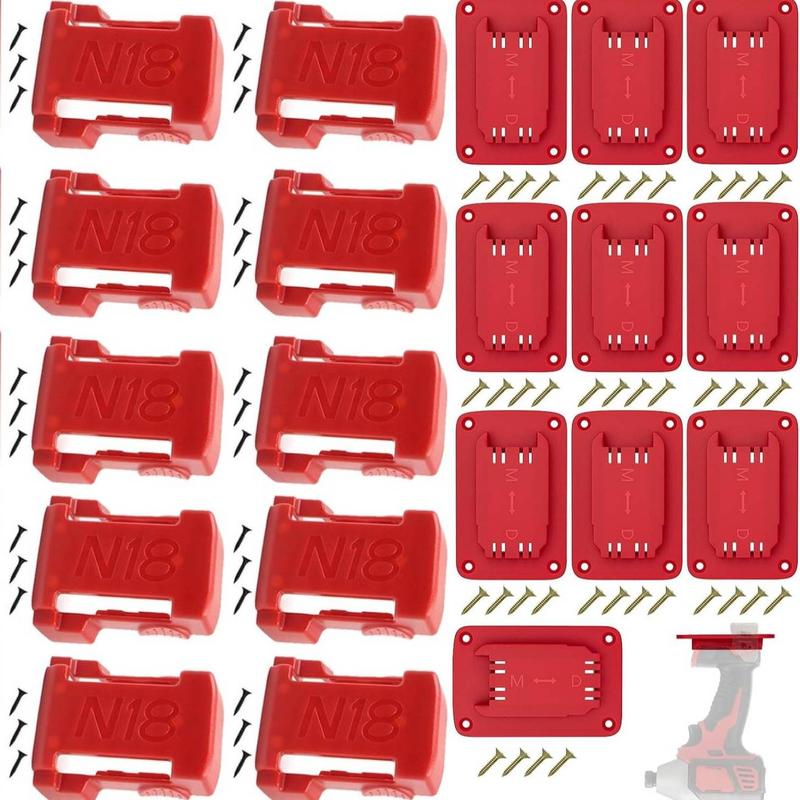 Heavy-Duty Tool Holders for Dewalt 20V/12V & Milwaukee M18