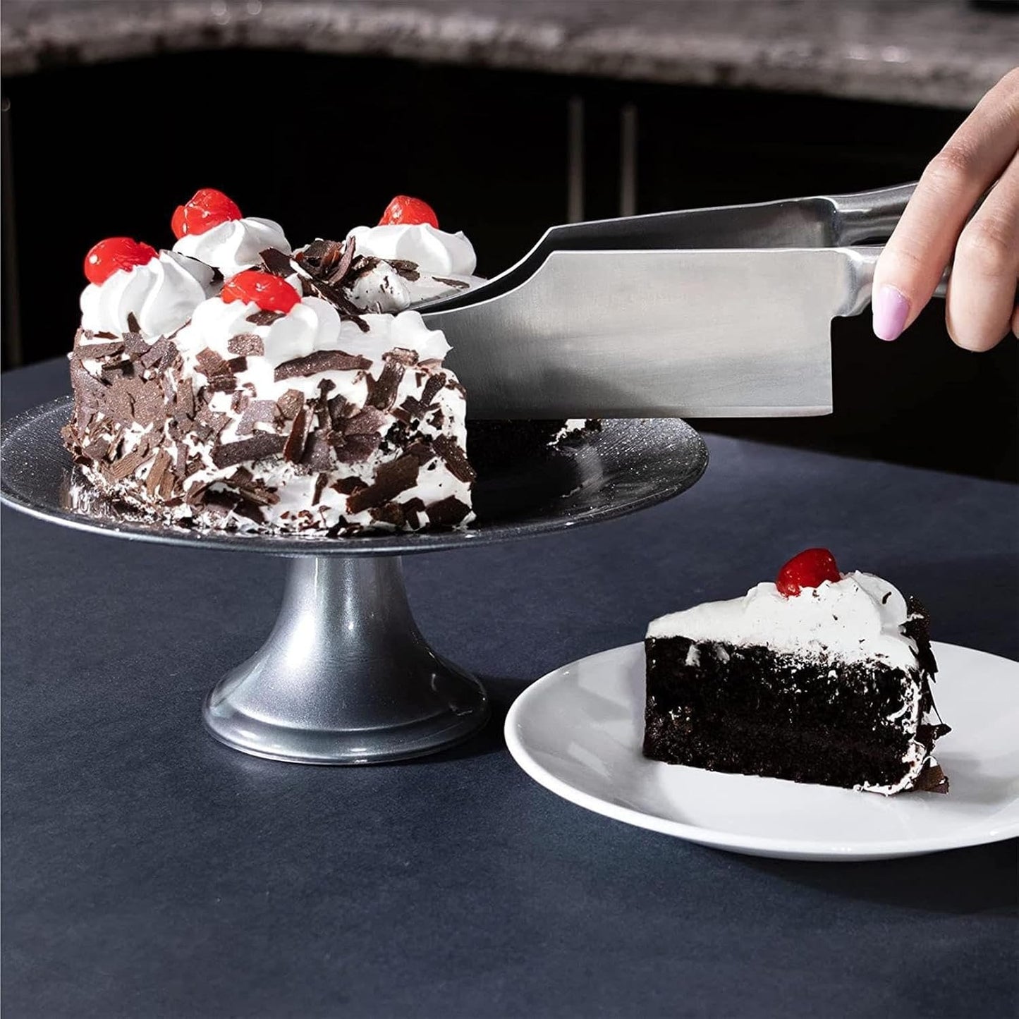 Cutter Slicer, Multi-Function Pie Pastry Divider, Stainless Steel, Essenntial Kitchen Tool🍰
