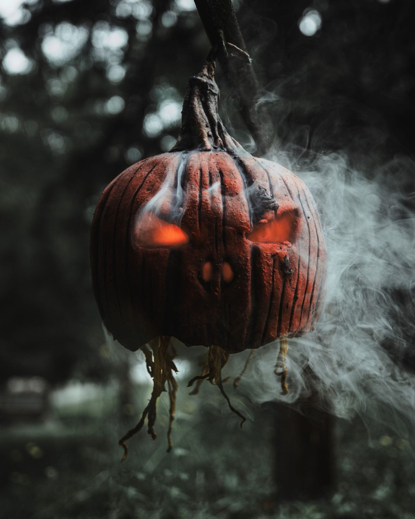 🔥2025 HALLOWEEN SALE - 🎃Bloody Accented Pumpkin Decor