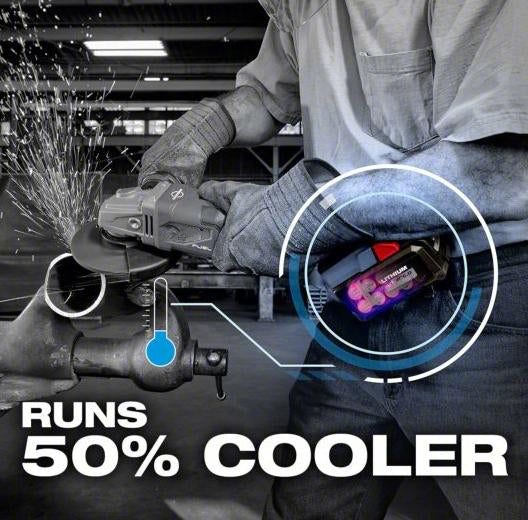 6.0Ah High-Output 18V Lithium Battery — Compatible with Popular 18V Professional Tool Systems