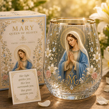 🔥Last Day 50% OFF - 🙏✝️ 2026 Limited Edition “Morning Prayer” Glass Tea Cup ☀️☕ – Faith & Serenity Collection