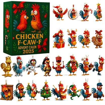 2025 Chicken F-Caw-F Advent Calendar Collection