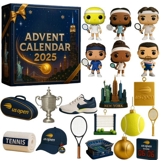 2025 US Open Tennis Advent Calendar