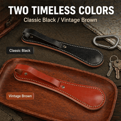 Tactical Outdoor Self-Defense Boston Leather Slapper🛡️