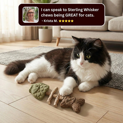 🔥Day Sale 49% OFF-Catnip & Silvervine Chew