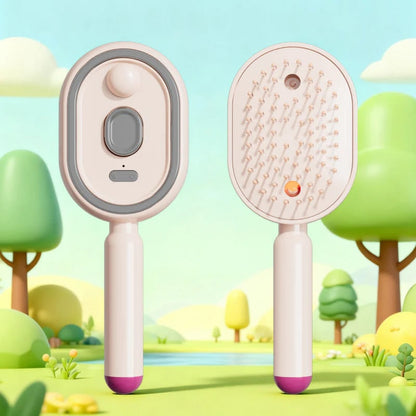 📢📢49 %  OFF !! ⏰Electric Spray & Massage Hair Brush✨🔥