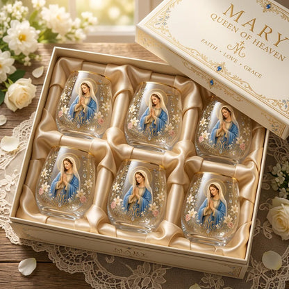 🔥Last Day 50% OFF - 🙏✝️ 2026 Limited Edition “Morning Prayer” Glass Tea Cup ☀️☕ – Faith & Serenity Collection