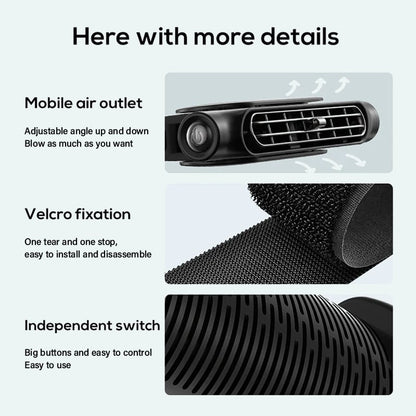 🔥SUMMER HOT SALE - Adjustable Cooling Fan for Driver and Passenger's Seat
