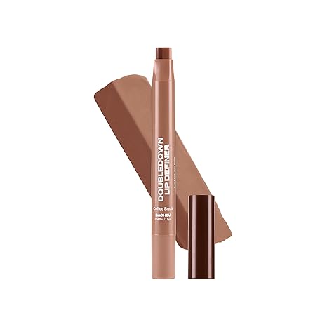 sacheu DoubleDown Lip Definer - 2-in-1 Lip Liner & Balm, Long-Lasting K-Beauty Lipstick with Satin Finish, Avocado Oil & Vitamin E