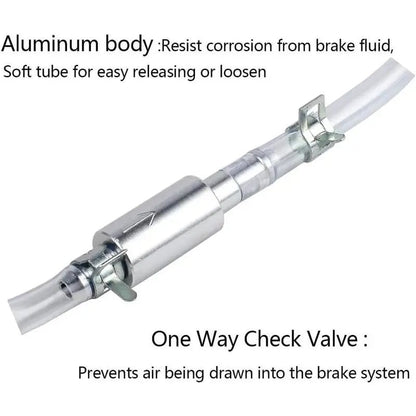 🔥Last Day 49% OFF - 💥Brake Bleeder Hose One Way Check Valve