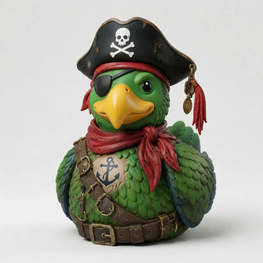 Pirate Parrot Collector Duck