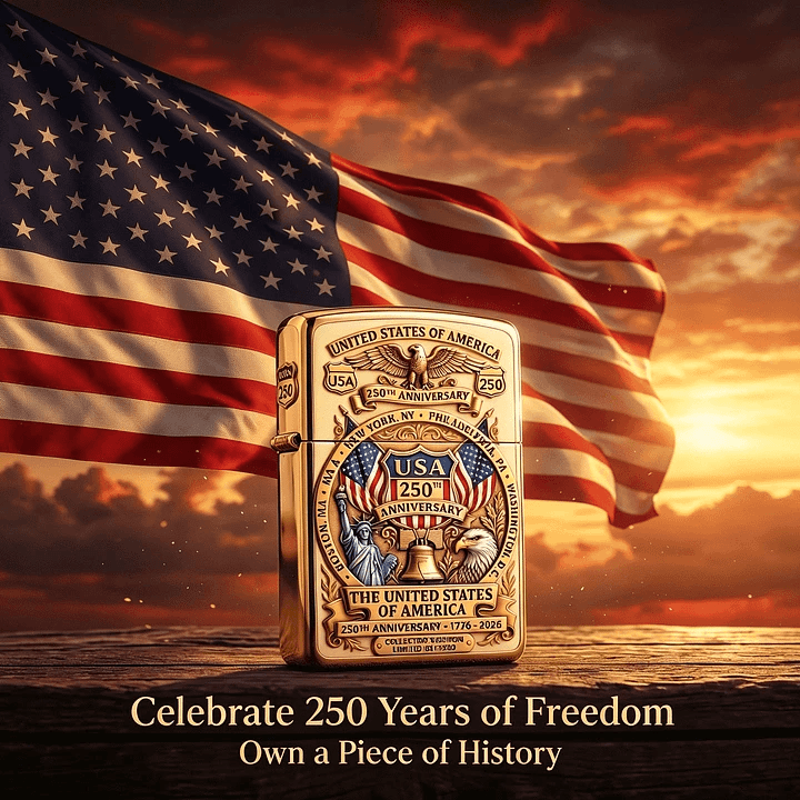 ⚡️Last Day 49% OFF -🎁USA 250th Anniversary Lighter (FREE SHIPPING !!!  Only Today!!! )