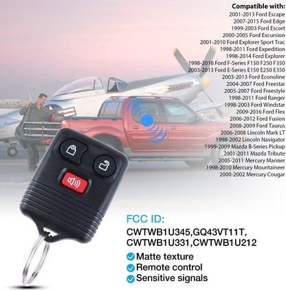 Car Keyless Entry Remote Key Fob Replacement