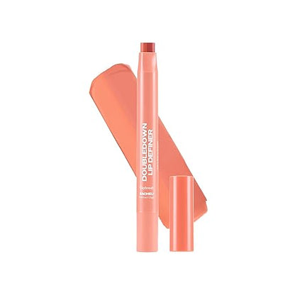 sacheu DoubleDown Lip Definer - 2-in-1 Lip Liner & Balm, Long-Lasting K-Beauty Lipstick with Satin Finish, Avocado Oil & Vitamin E