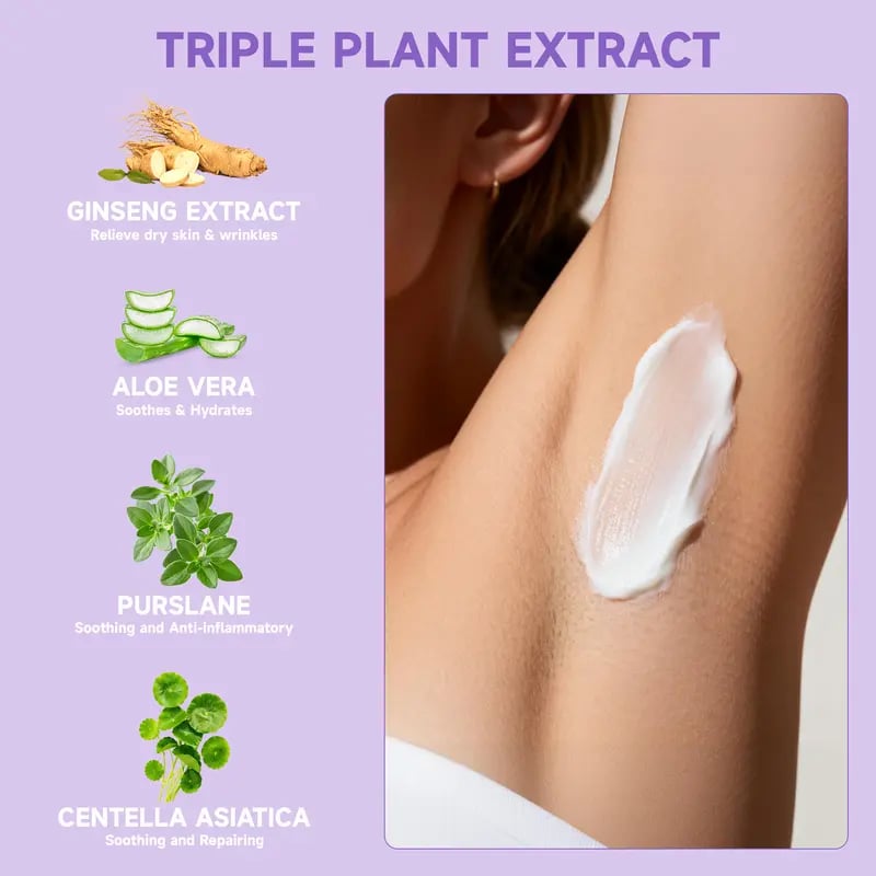 🏆 50K+ SOLD!🔥Bikini Pain-Free Hair Removal Cream for Sensitive Skin