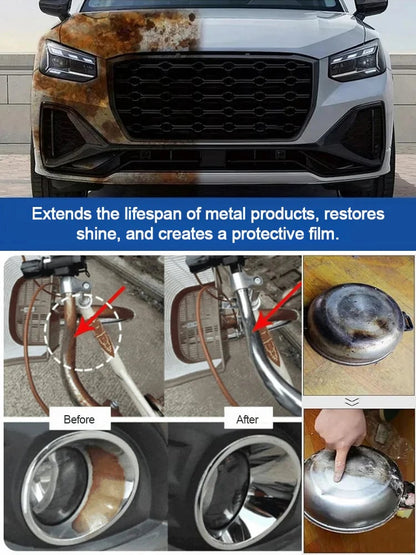 [Quick Rust Removal]Powerful Steel Rust Remover