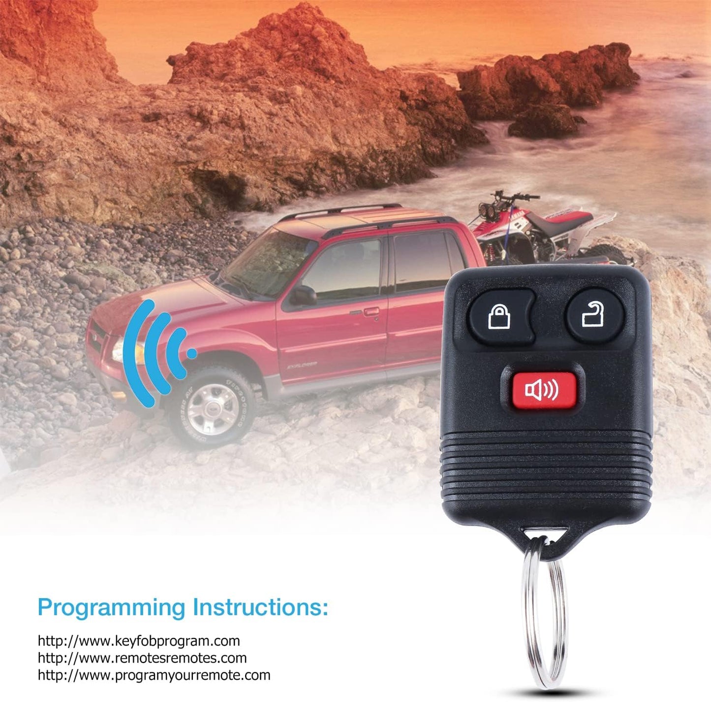 Car Keyless Entry Remote Key Fob Replacement