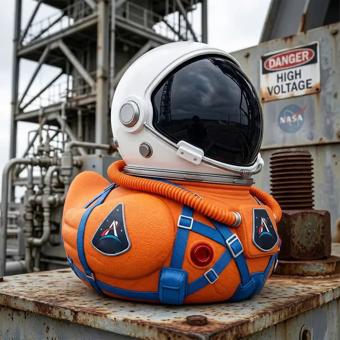 Artemis II Mission Moon Launch Commemorative Astronaut Duck