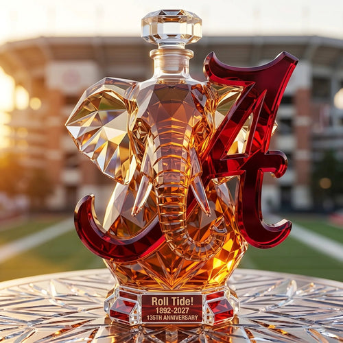 Roll Tide! 1892-2027 135th Anniversary Whiskey Bottle