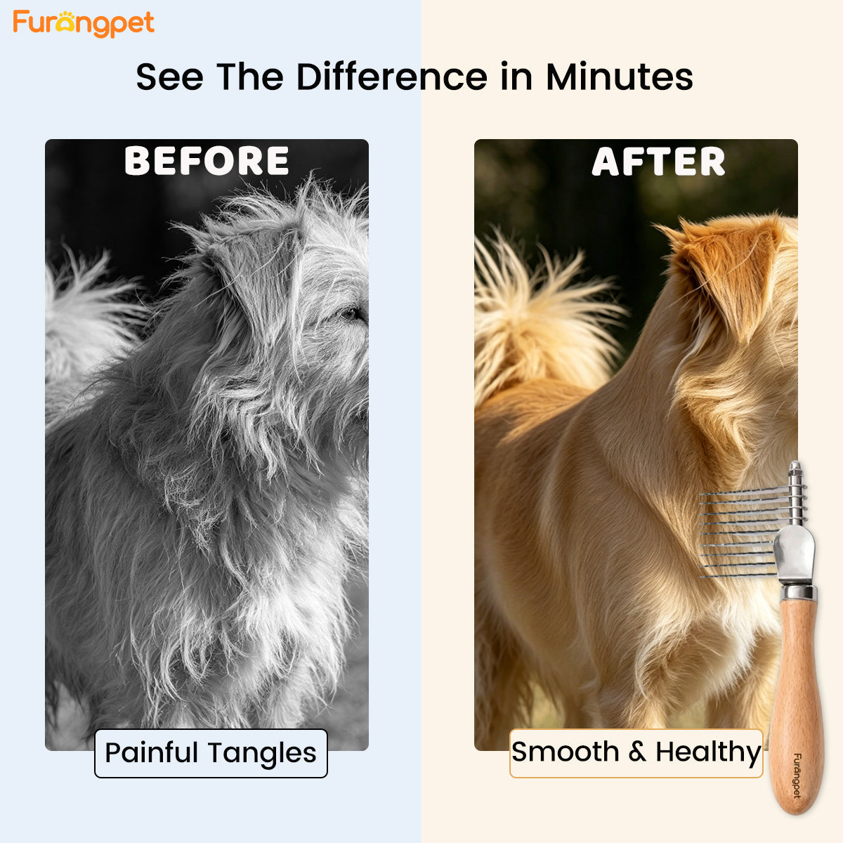 Furongpet™ Pet Dematting Comb