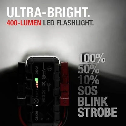 🔥LAST DAY 49% OFF 💥- Boost X GBX155 4250A Jump Starter for 10.0L Gasoline and 8.0L Diesel Engines
