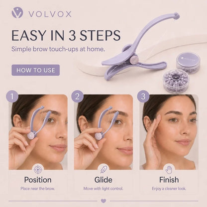 🔥LAST DAY 49% OFF - VOLVOX Precise Brow Threading Tool