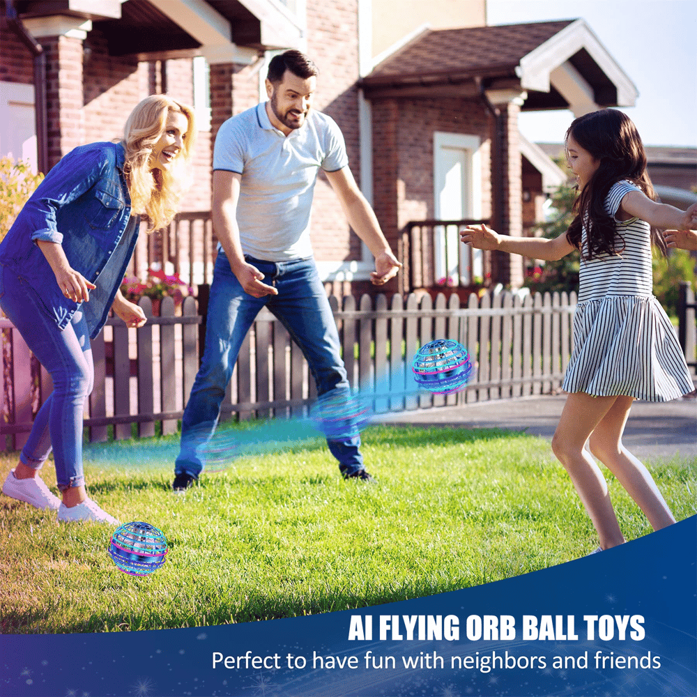 🔥2026 Hot Sale 49% OFF 🛸AI Flying Orb Mini Drone Toys🎁BUY MORE FREE MORE