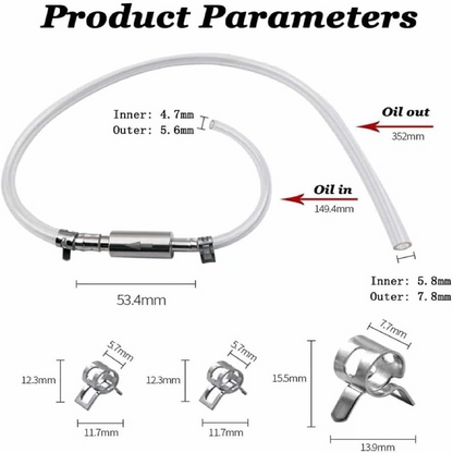🔥Last Day 49% OFF - 💥Brake Bleeder Hose One Way Check Valve