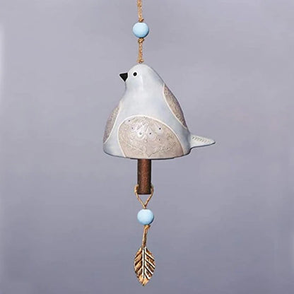 Hand-Painted Ceramic Bird wind Chimes (Handmade by Jordan Maynard®)-Buy 2 Free Shipping