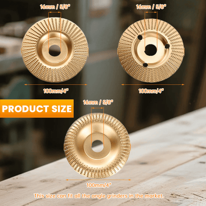 🛠️3PCS Wood Carving Disc Set