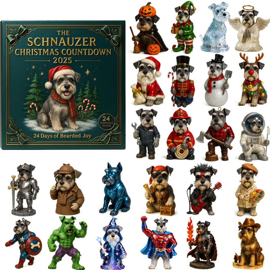 🔥Limited Edition, Only 100 Sets Left! - 🐾The Schnauzer Christmas Advenrt Calendar 2025
