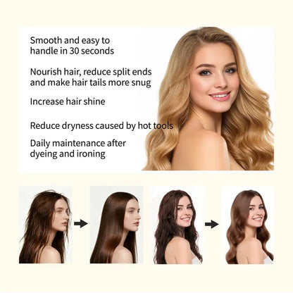 [GRODOM]Argan Extract Hair Oil - 100% Pure, Raw & Natural Blend with Coconut Oil | No Grease, All Glow | Balance Scalp Sebum | Nourish Hair Follicles,Enriched With Rosemary Oil-Effortlessbeauty-Scalphealth