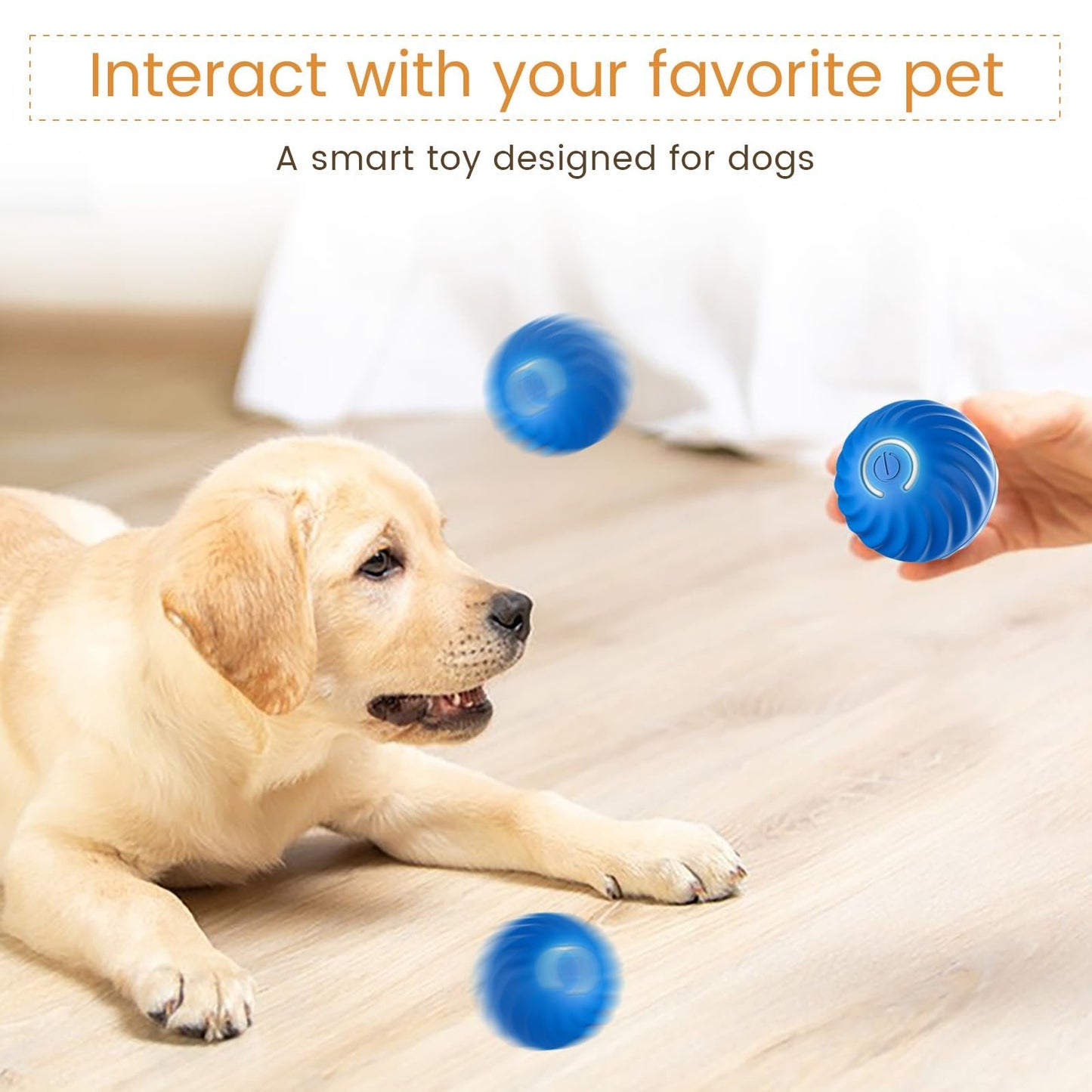 Smart Interactive Bouncing Ball