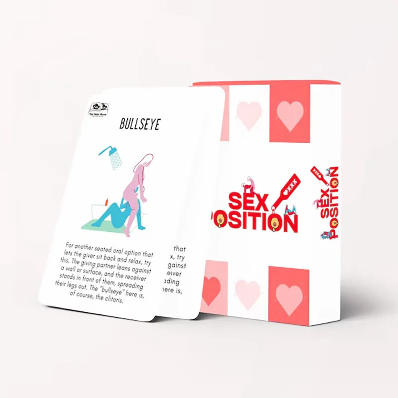 50 Sex Position Cards for Couples - Bedroom Challenge