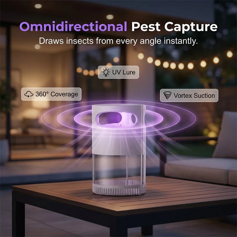 🦟 UV Mosquito Killer Lamp – quiet, USB, chemical-free. 🔇🌙