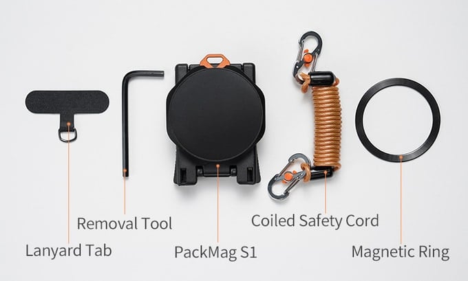 TacticalGeek: Quick-Release Magnetic Phone Mount for Straps