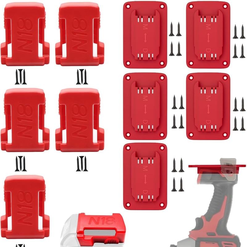 Heavy-Duty Tool Holders for Dewalt 20V/12V & Milwaukee M18