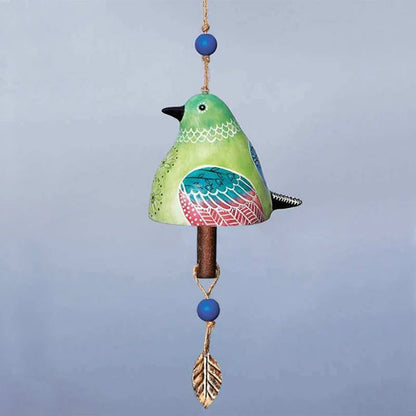 Hand-Painted Ceramic Bird wind Chimes (Handmade by Jordan Maynard®)-Buy 2 Free Shipping