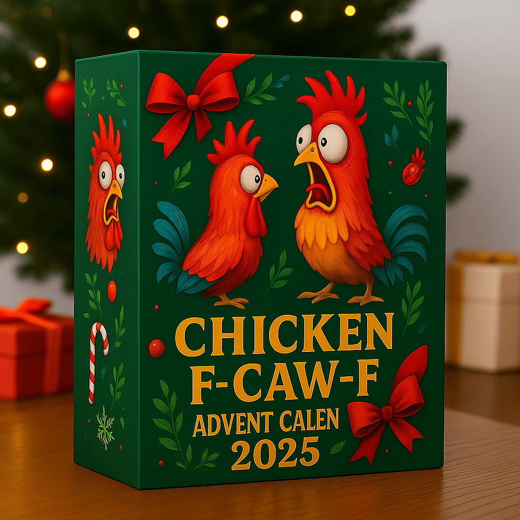2025 Chicken F-Caw-F Advent Calendar Collection