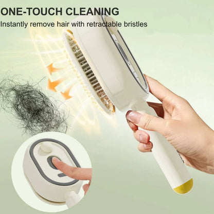 📢📢49 %  OFF !! ⏰Electric Spray & Massage Hair Brush✨🔥