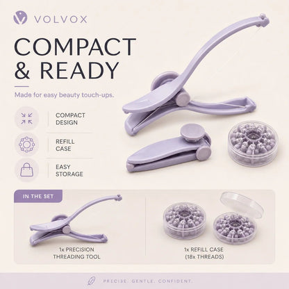 🔥LAST DAY 49% OFF - VOLVOX Precise Brow Threading Tool