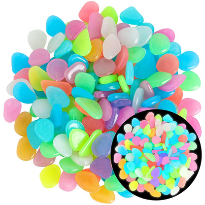 Luminous Stones – Mixed Color Glow Stones (200 pcs)