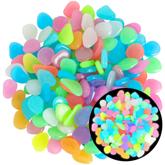 Luminous Stones – Mixed Color Glow Stones (200 pcs)
