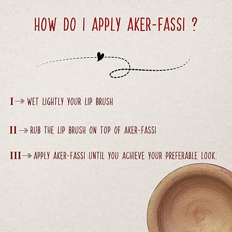 Ak Fassi Moroccan Clay Lip Balm Lip Gloss Ak Fassi Clay Lip Balm Lip Color