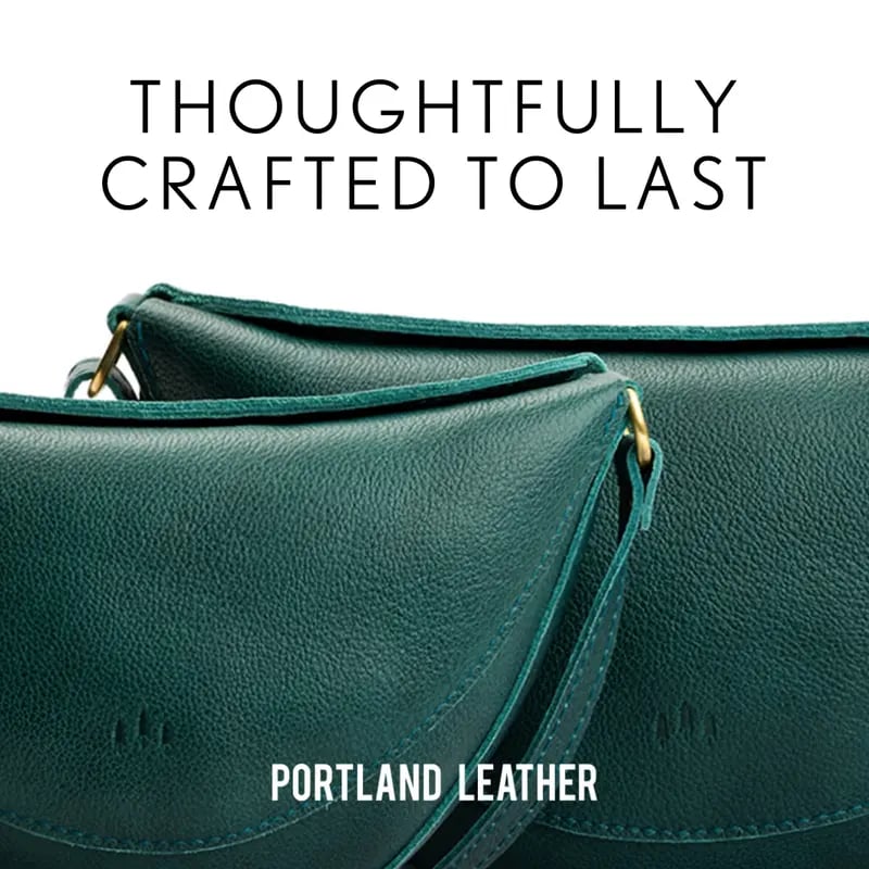 🦘 Portland Leather Koala Crossbody Bag – Premium Leather Crossbody Shoulder Bag