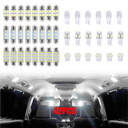 🔥70 & 42 Pcs Interior Car Light Kit
