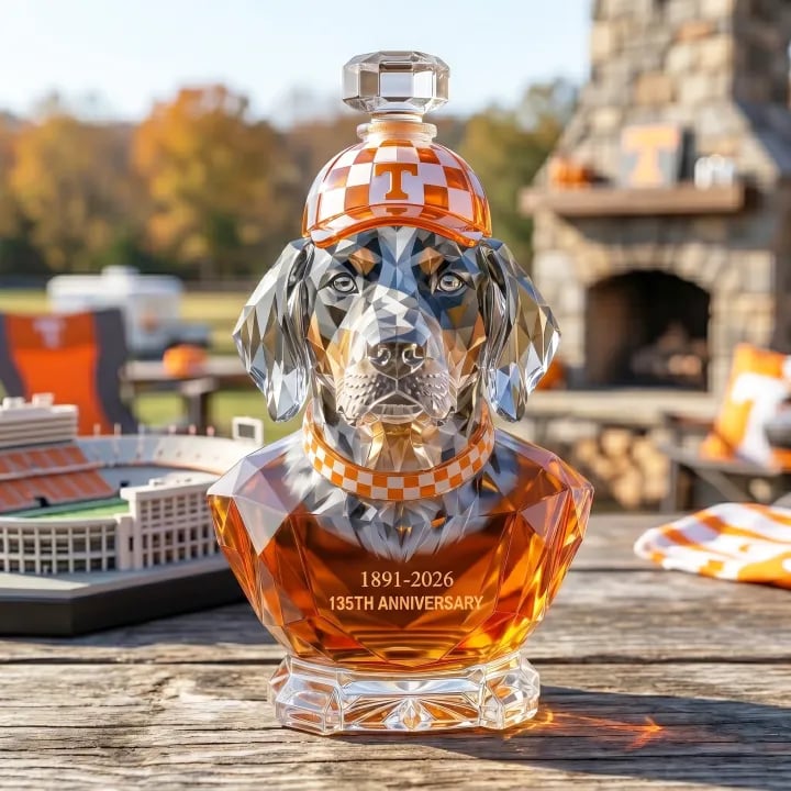 Vols 135th Anniversary Whiskey Bottle